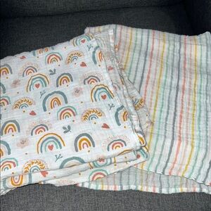 Stephen Joseph Cotton Baby Swaddle Blankets